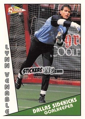 Sticker Lynn Venable - Major Soccer League (MSL) 1991-1992 n. 90 - Pacific