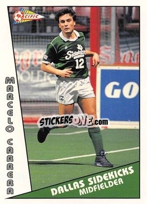 Sticker Marcelo Carrera - Major Soccer League (MSL) 1991-1992 n. 84 - Pacific
