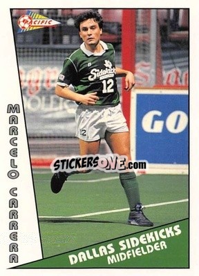 Cromo Marcelo Carrera - Major Soccer League (MSL) 1991-1992 - Pacific