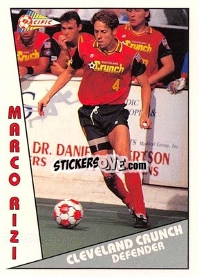 Cromo Marco Rizi - Major Soccer League (MSL) 1991-1992 - Pacific