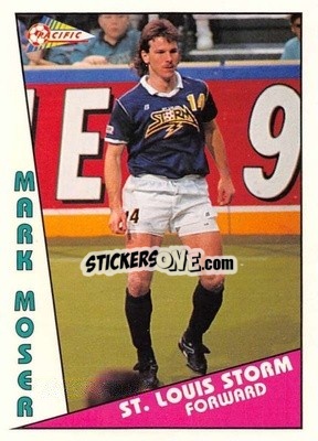 Figurina Mark Moser - Major Soccer League (MSL) 1991-1992 - Pacific