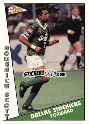 Sticker Roderick Scott - Major Soccer League (MSL) 1991-1992 n. 93 - Pacific