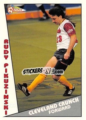 Sticker Rudy Pikuzinski - Major Soccer League (MSL) 1991-1992 - Pacific