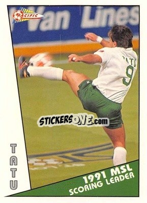 Cromo Tatu - Major Soccer League (MSL) 1991-1992 - Pacific