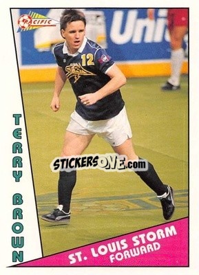 Figurina Terry Brown - Major Soccer League (MSL) 1991-1992 - Pacific