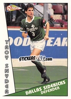 Sticker Troy Snyder - Major Soccer League (MSL) 1991-1992 n. 77 - Pacific