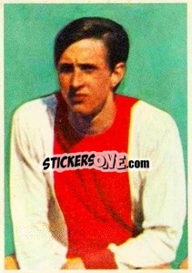 Sticker Cruijiff - Campeões Europeus de Futebol 1968-1969 n. 301 - Palirex