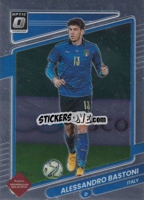 Sticker Alessandro Bastoni - Donruss Soccer Road to Qatar 2021-2022 n. 76o - Panini