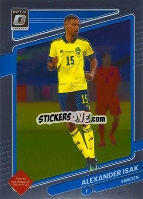Sticker Alexander Isak - Donruss Soccer Road to Qatar 2021-2022 n. 159o - Panini