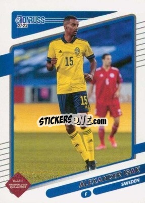 Sticker Alexander Isak - Donruss Soccer Road to Qatar 2021-2022 n. 159 - Panini