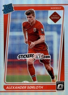 Sticker Alexander Sorloth - Donruss Soccer Road to Qatar 2021-2022 n. 193o - Panini