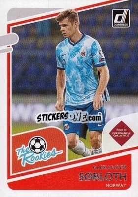 Sticker Alexander Sorloth - Donruss Soccer Road to Qatar 2021-2022 n. 3tr - Panini