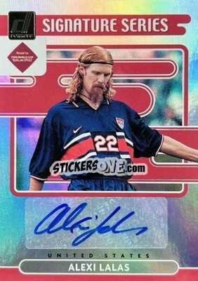 Sticker Alexi Lalas - Donruss Soccer Road to Qatar 2021-2022 - Panini