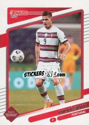 Sticker Andre Silva - Donruss Soccer Road to Qatar 2021-2022 n. 124 - Panini