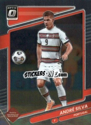 Sticker Andre Silva - Donruss Soccer Road to Qatar 2021-2022 n. 124o - Panini