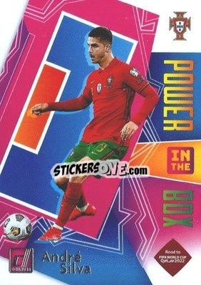 Sticker Andre Silva - Donruss Soccer Road to Qatar 2021-2022 n. 5pb - Panini