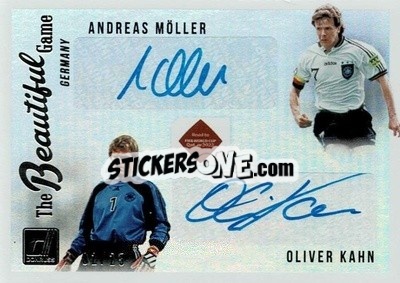 Sticker Andreas Moller / Oliver Kahn - Donruss Soccer Road to Qatar 2021-2022 - Panini