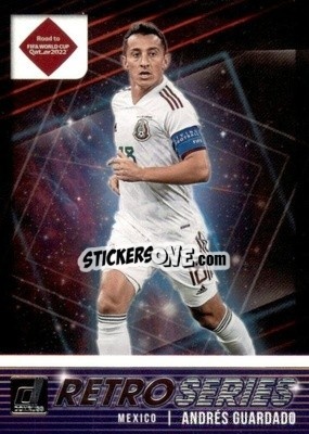 Sticker Andres Guardado - Donruss Soccer Road to Qatar 2021-2022 n. 18rs - Panini