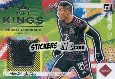 Sticker Andres Guardado - Donruss Soccer Road to Qatar 2021-2022 - Panini