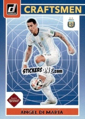 Sticker Angel Di Maria - Donruss Soccer Road to Qatar 2021-2022 n. 3c - Panini