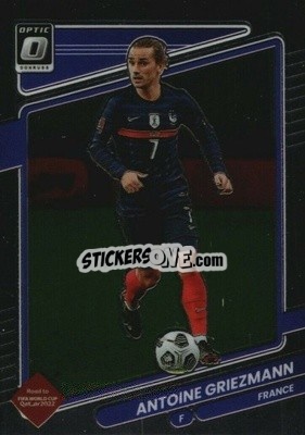 Sticker Antoine Griezmann - Donruss Soccer Road to Qatar 2021-2022 n. 58o - Panini