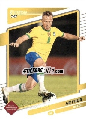 Sticker Arthur - Donruss Soccer Road to Qatar 2021-2022 n. 23 - Panini