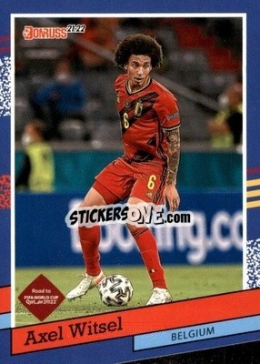Sticker Axel Witsel - Donruss Soccer Road to Qatar 2021-2022 n. 11dt - Panini