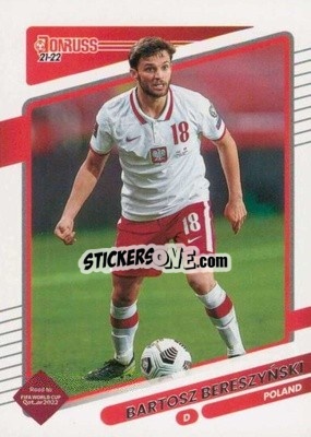 Sticker Bartosz Bereszynski - Donruss Soccer Road to Qatar 2021-2022 n. 113 - Panini