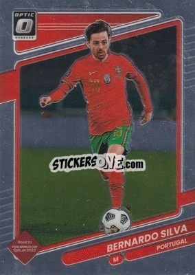 Sticker Bernardo Silva - Donruss Soccer Road to Qatar 2021-2022 n. 121o - Panini