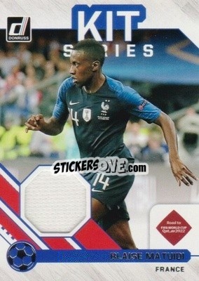 Sticker Blaise Matuidi - Donruss Soccer Road to Qatar 2021-2022 n. KS-BM - Panini
