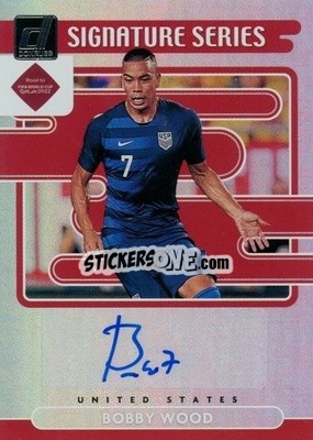 Sticker Bobby Wood - Donruss Soccer Road to Qatar 2021-2022 n. SS-BW - Panini
