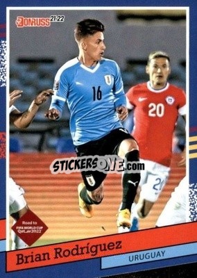 Sticker Brian Rodriguez - Donruss Soccer Road to Qatar 2021-2022 - Panini
