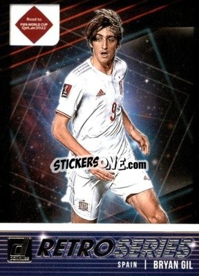 Sticker Bryan Gil - Donruss Soccer Road to Qatar 2021-2022 n. 10rs - Panini