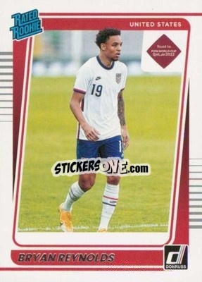 Sticker Bryan Reynolds - Donruss Soccer Road to Qatar 2021-2022 - Panini