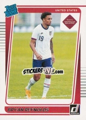 Sticker Bryan Reynolds - Donruss Soccer Road to Qatar 2021-2022 n. 181 - Panini