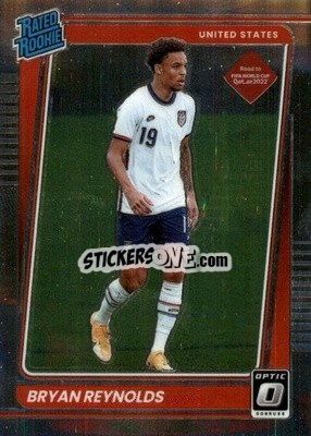 Sticker Bryan Reynolds - Donruss Soccer Road to Qatar 2021-2022 n. 181o - Panini