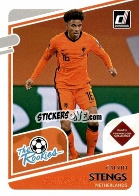 Sticker Calvin Stengs - Donruss Soccer Road to Qatar 2021-2022 n. 1tr - Panini