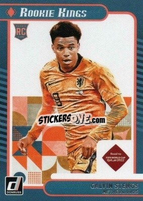 Sticker Calvin Stengs - Donruss Soccer Road to Qatar 2021-2022 n. 8rk - Panini