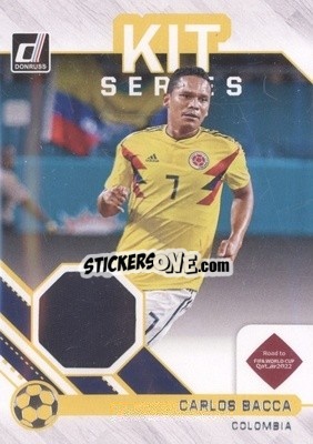 Sticker Carlos Bacca - Donruss Soccer Road to Qatar 2021-2022 n. KS-CBA - Panini