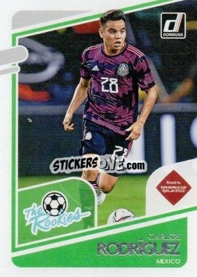 Sticker Carlos Rodriguez - Donruss Soccer Road to Qatar 2021-2022 n. 5tr - Panini