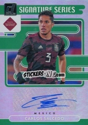 Sticker Carlos Salcedo - Donruss Soccer Road to Qatar 2021-2022 n. SS-CSL - Panini