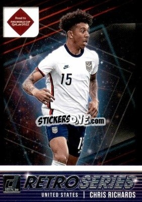 Sticker Chris Richards - Donruss Soccer Road to Qatar 2021-2022 n. 14rs - Panini