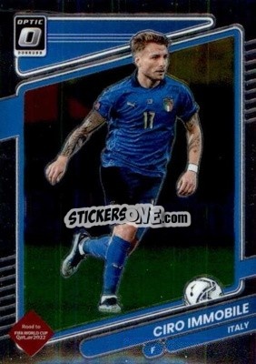 Sticker Ciro Immobile - Donruss Soccer Road to Qatar 2021-2022 n. 79o - Panini