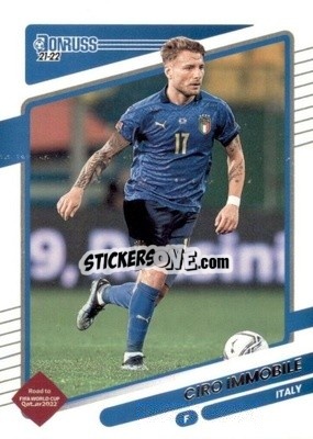 Sticker Ciro Immobile - Donruss Soccer Road to Qatar 2021-2022 n. 79 - Panini