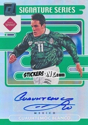 Sticker Cuauhtemoc Blanco - Donruss Soccer Road to Qatar 2021-2022 n. SS-CBL - Panini