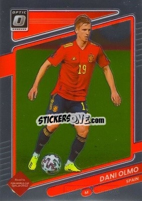 Sticker Dani Olmo - Donruss Soccer Road to Qatar 2021-2022 n. 147o - Panini