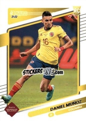 Sticker Daniel Munoz - Donruss Soccer Road to Qatar 2021-2022 n. 32 - Panini
