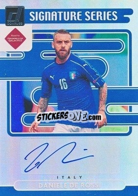 Sticker Daniele De Rossi - Donruss Soccer Road to Qatar 2021-2022 n. SS-DDR - Panini