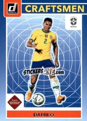 Sticker Danilo - Donruss Soccer Road to Qatar 2021-2022 n. 1c - Panini