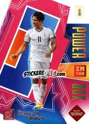 Sticker Darwin Nunez - Donruss Soccer Road to Qatar 2021-2022 n. 15pb - Panini